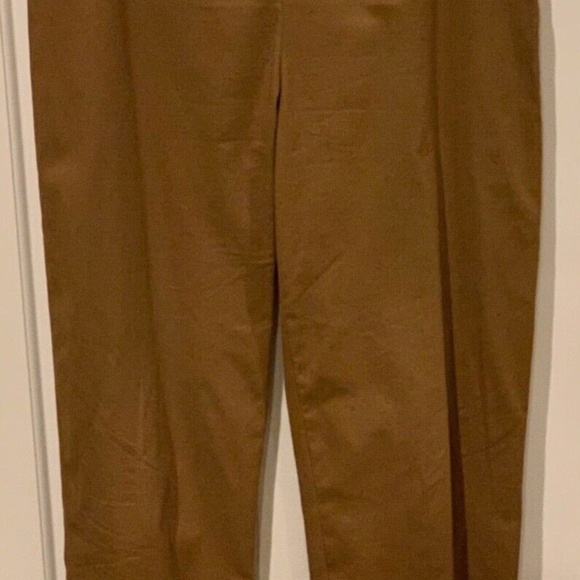 Randy Kemper Women's Tan Cotton Pants w/ side zipper, Size 6 - Picture 11 of 11